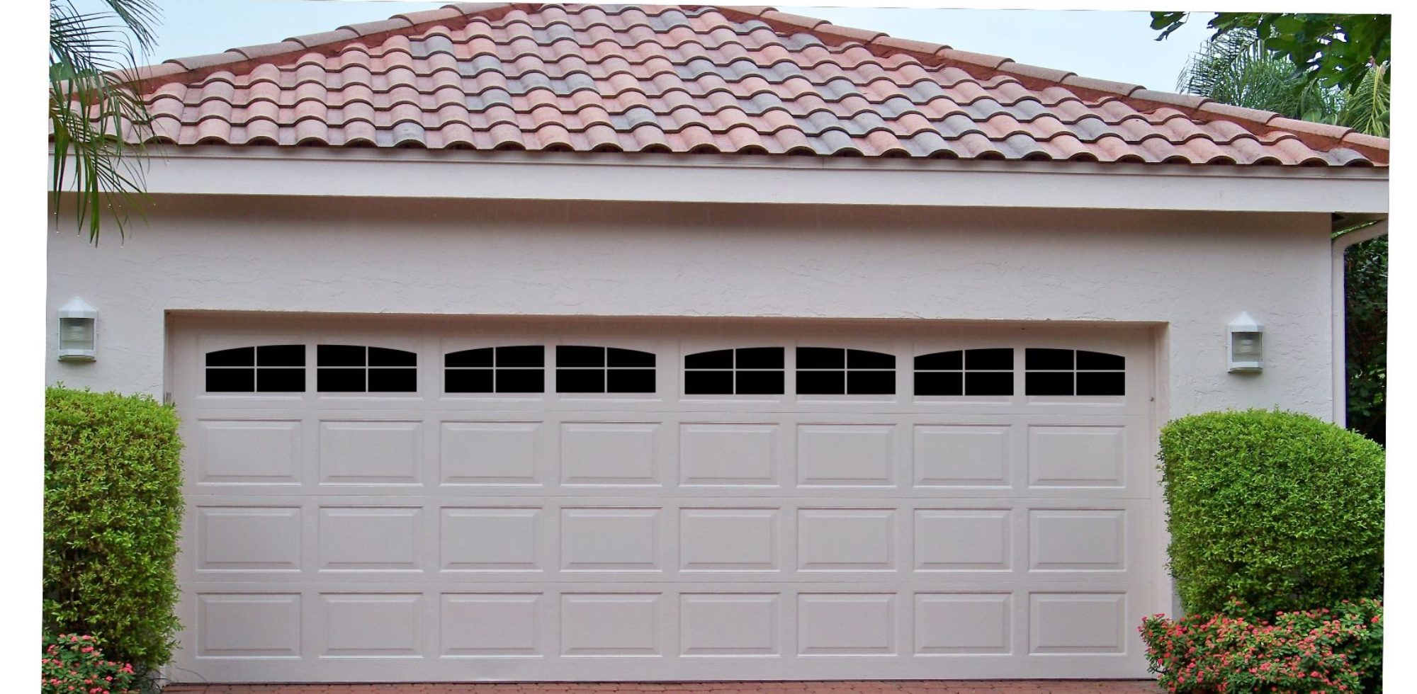 Craftsman Style Vinyl Garage Door Decal Kit Faux Windows